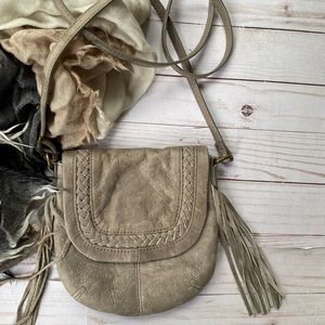 Lucky Brand leather crossbody mini bag
